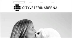 Desktop Screenshot of cityveterinarerna.se